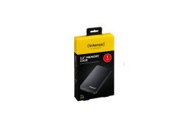 EKSTERNI HARD DISK INTESO 2.5 KAPACITET 1TB USB 3.0 CRNA