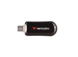 USB-C MEMORIJSKI STIK 3.2 GEN1 VERBATIM 64GB CRNI PLECTRA