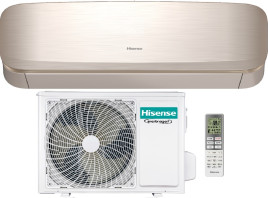 Hisense klima uređaj Fresh Air 12K QJ35XJ3GG+AS35XJ3EW - Golden