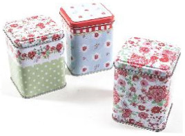 Mercury Home metalna kutija 44126, 10.5x8x8cm - sorto