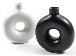 Mercury Home keramička vaza 45437, 18.3x7x20.6cm - sorto
