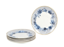 PORCELAN SET ZA KOLACE 19CM 6_1(TEGET)JH-C19-BL SIGMA