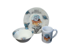 PORCELAN DJECIJI SET 3_1(ASTRONAUT) SH-560 SIGMA
