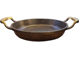 OMS granitna tava sa dvije ručke Gold - 18cm