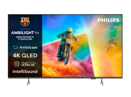 TV "55"PHILIPS 55PQS8501_12 4K UHD QLED AMBILIGHT TV TITANOS