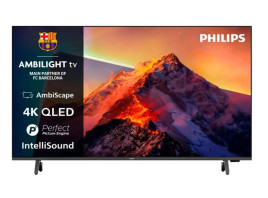 TV "75"PHILIPS 75PQS8611_12 4K QLED AMBILIGHT TV TITAN OS