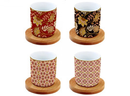 Easy Life set šolja Fleurs des Reves 4u1, 110ml