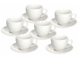Tognana set šolja sa tacnom Golf Bianco 270ml