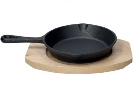 Tognana tava sa daskom Fusion Taste 14x14cm - Black