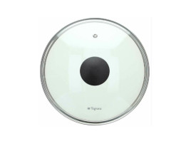 STAKLENI POKLOPAC 20cm RECYCLED BLACK STONE TOGNANA