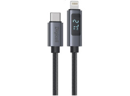 Digicell LED Display Braided Lightning kabal 5A, 27W