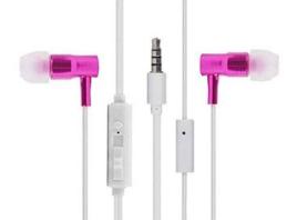Intex slušalice s mikrofonom IT-EP900 Romeo Metalic Pink 