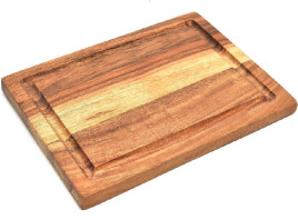 Mercury Home poslužavnik Natural Wooden 02115, 20.5x15x1.5cm