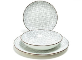 Mercury Home set porculanskih tanjira Aurora 01927, 18u1