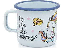 Metalac lončić Mini M Unicorn 8cm, 370ml
