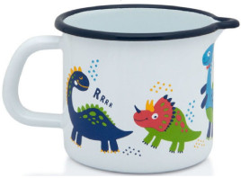 Metalac lončić sa kljunom dinosaurus 10 cm, 800ml - 367516