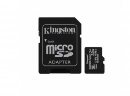 MicroSD kartica Kingston 32GB Class10 UHS-I +ad. SDCS2_32GB