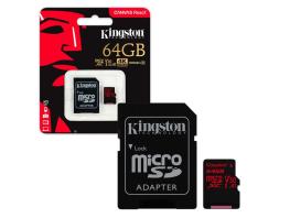 MicroSD kartica Kingston 64GB Class10UHS +adapter SDCR_64GB 