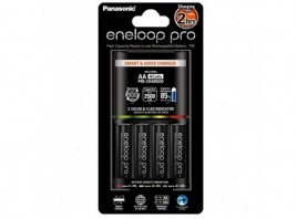 Punjač za baterije Panasonic Eneloop PRO 2h +4 baterije AA PRO 2500mAh BQ-CC55