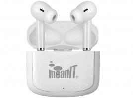 Slušalice MeanIT TWS B31 bluetooth 5.1 bijele #prvimaj