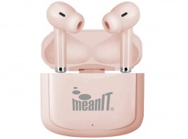 Slušalice MeanIT TWS B31 bluetooth 5.1 pink