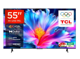 TCL TV 55P6L 55" P6L 4K UHD GOOGLE TV 60Hz 270nits