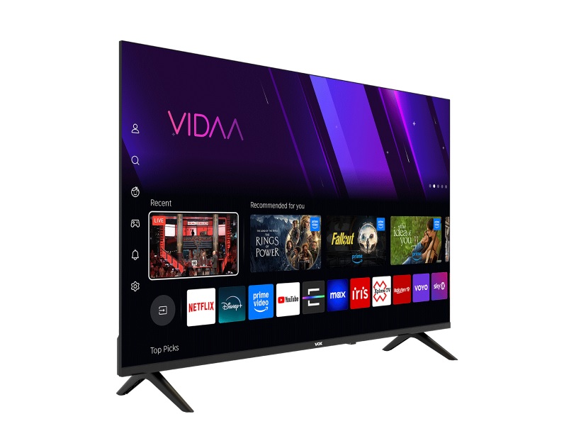 43QVF684 43" VOX 4K 60Hz LED SMART TV VIDA OS AIR PLAY