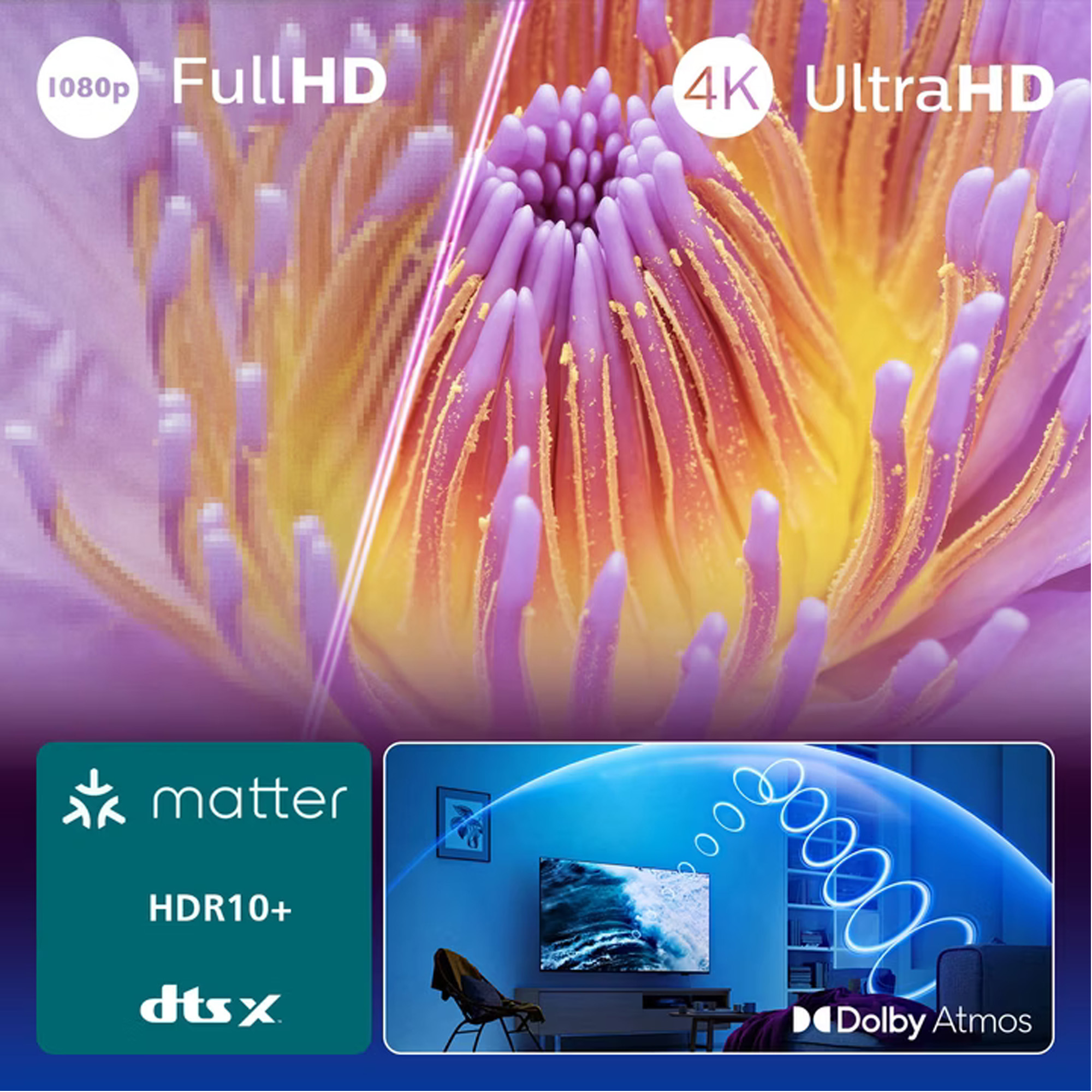 50PUS7000_12 "50" UHD SMART LED PHILIPS TV