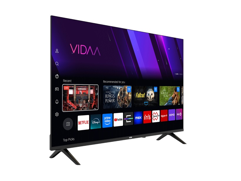 50VYU684 50" VOX 4K 60Hz UHD SMART TV VIDAA OS AIR PLAY