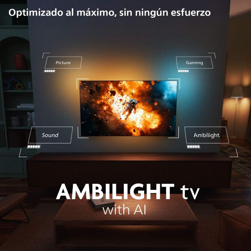 65OLED770_12 65" 4K UHD OLED AMBILIGHT PHILIPS TV
