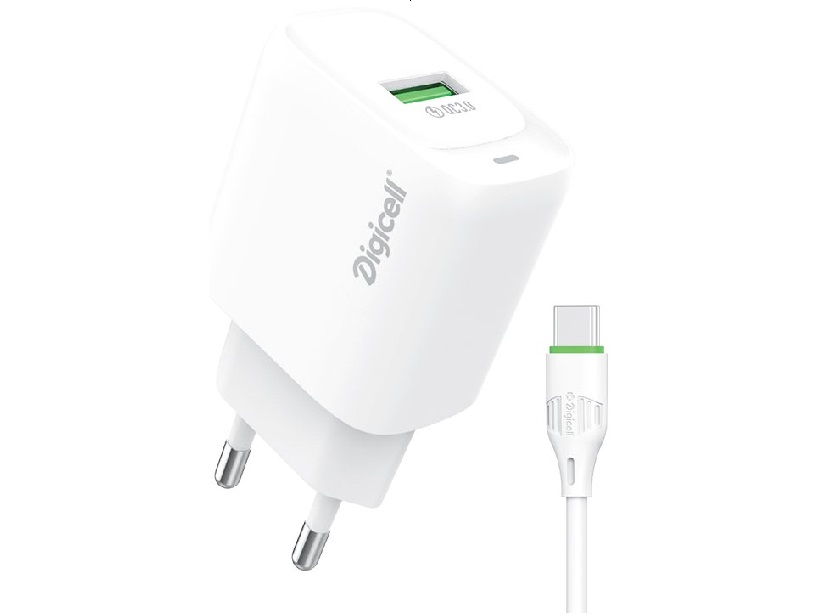 Digicell Arder Charger Set Type-C 3.0QC 18W punjač