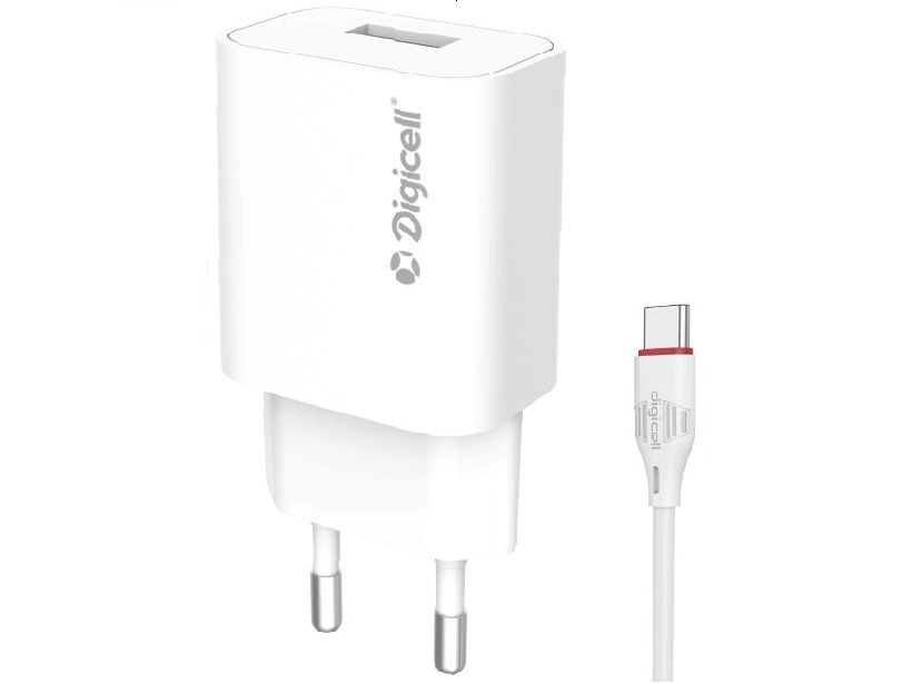 Digicell Spark charger Set Type-C 2.1A punjač