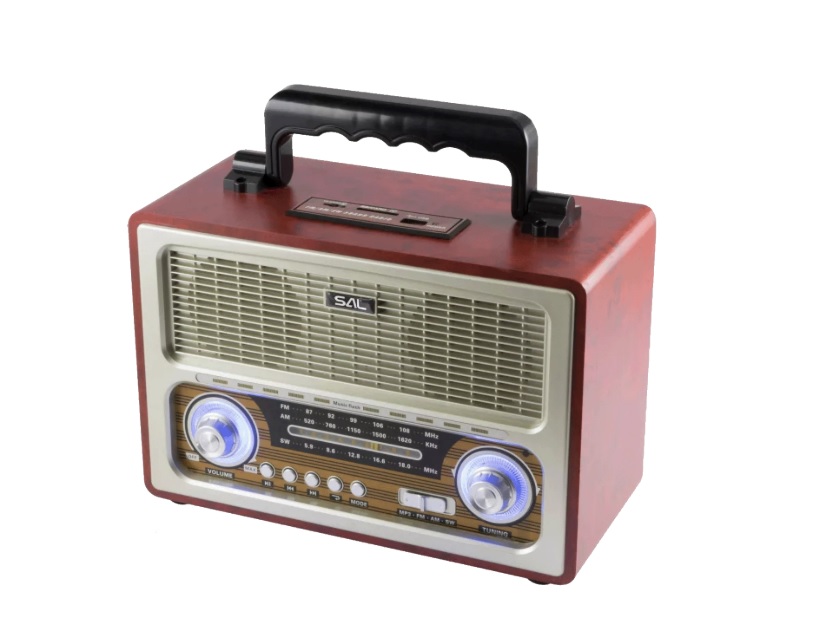 RETRO RADIO SAL RRT3 +BT BEZICNI ZVUCNIK 4IN1 FM, MP3,ALUX
