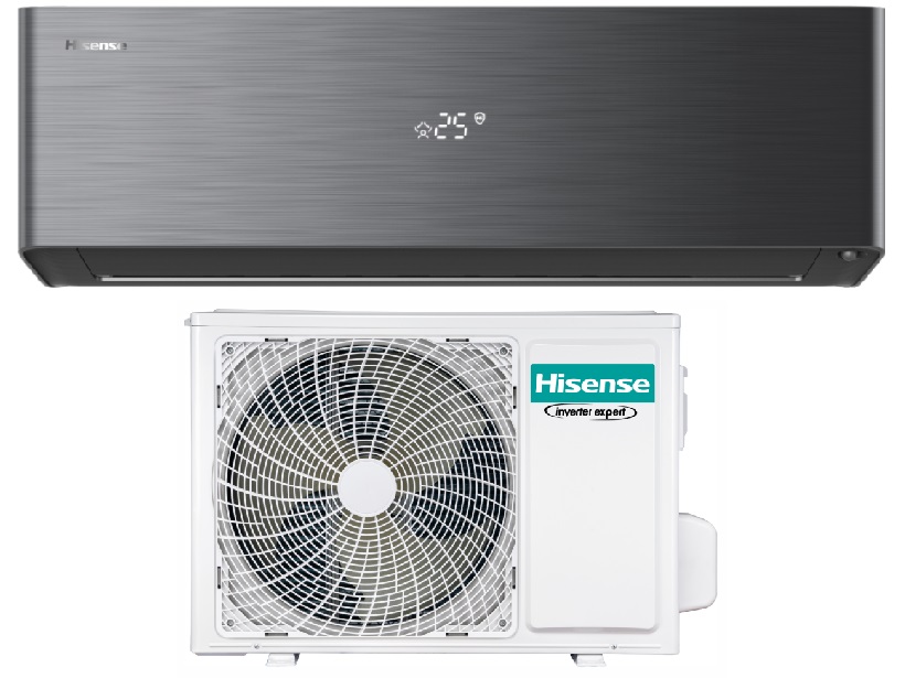 Hisense klima Energy Pro X 12K Black QH35XV3BG + QG35XV0EW