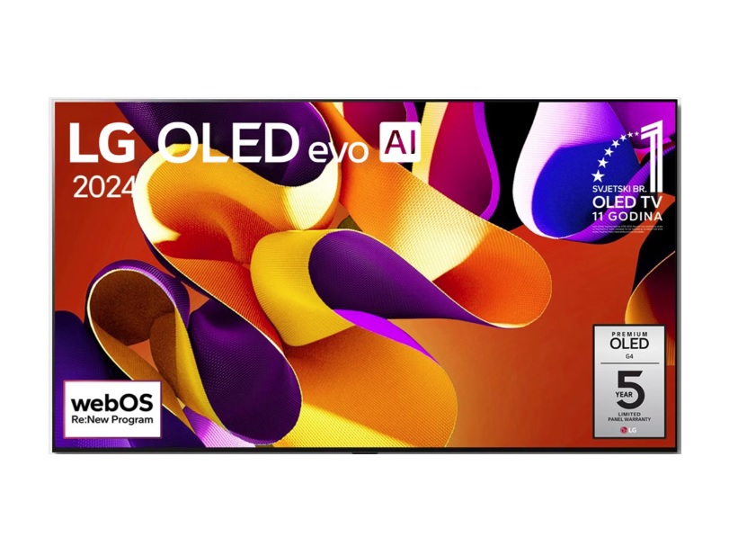 LG TV OLED77G42LW 77"4K UHD 144Hz OLED SMART TV WEB OS