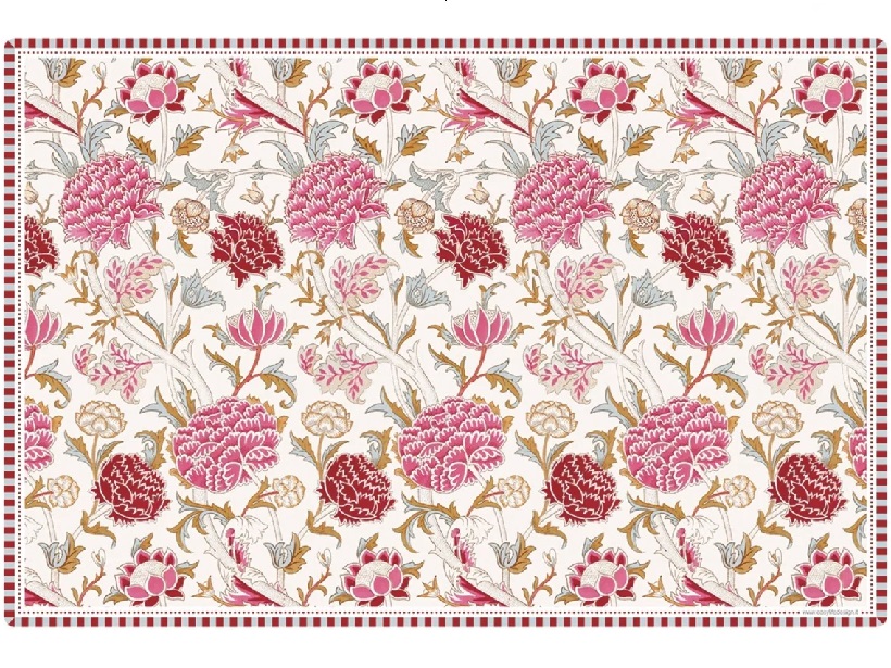 Easy Life podmetač William Morris Pink - 45 x 30cm