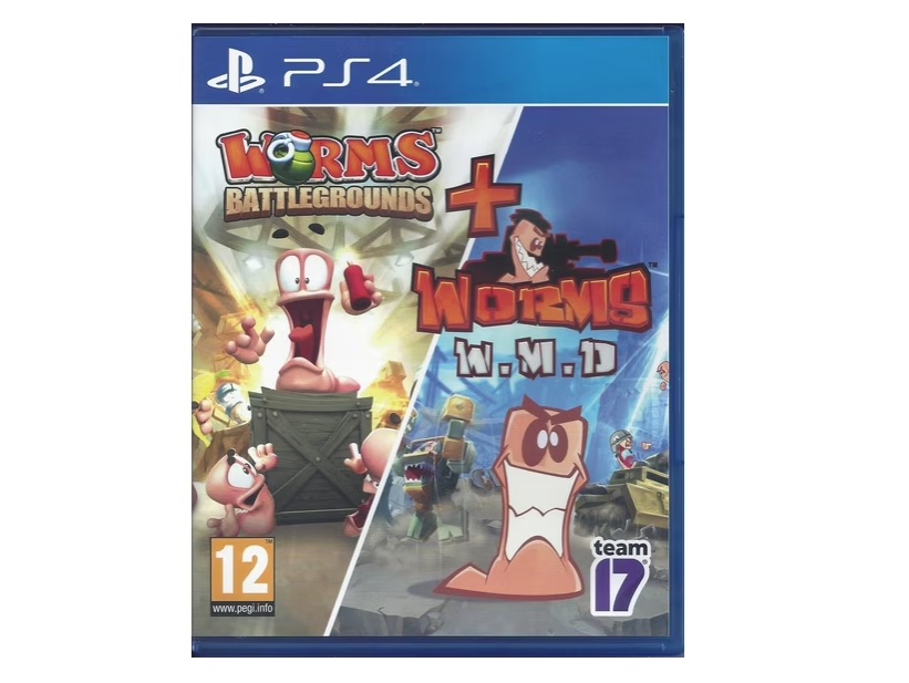 WORMS BATTEGROUNDS+WORMS WEAPONS OF MASS DESTRUCTION