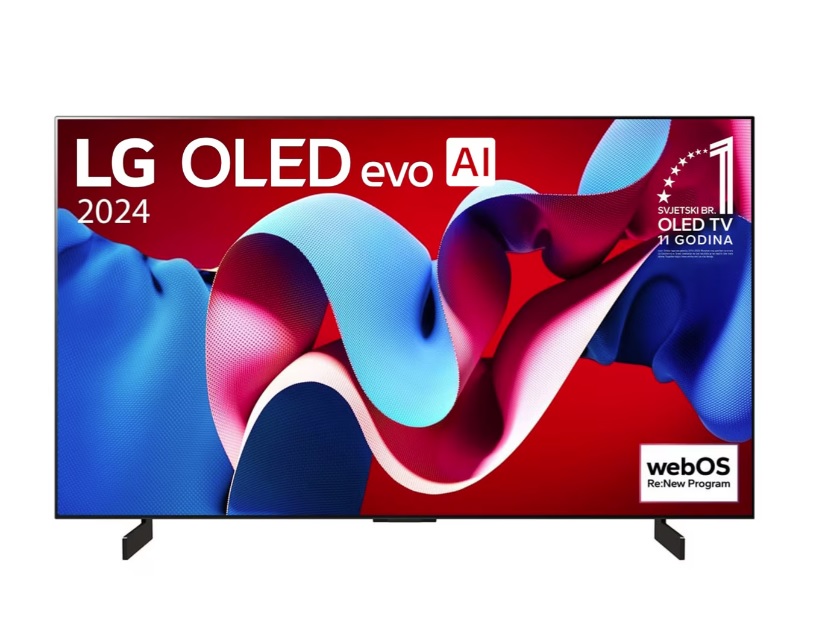 LG TV OLED42C41LA 42" 4K 144Hz OLED SMART TV WEB OS