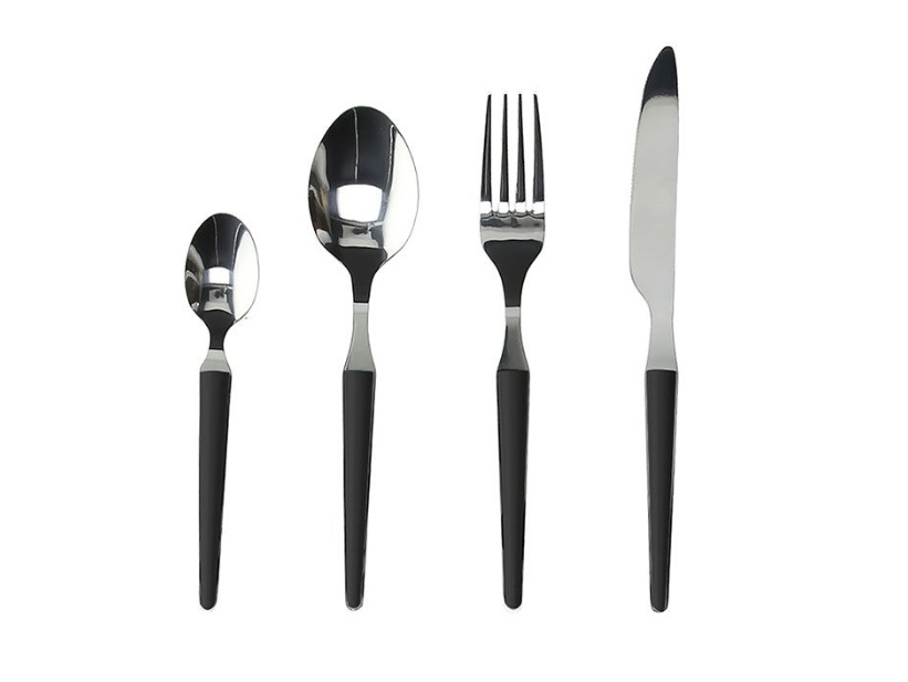 SET PRIBOR ZA JELO 24_1ANTONY ZEN CRNI 1,8mm TOGNANA