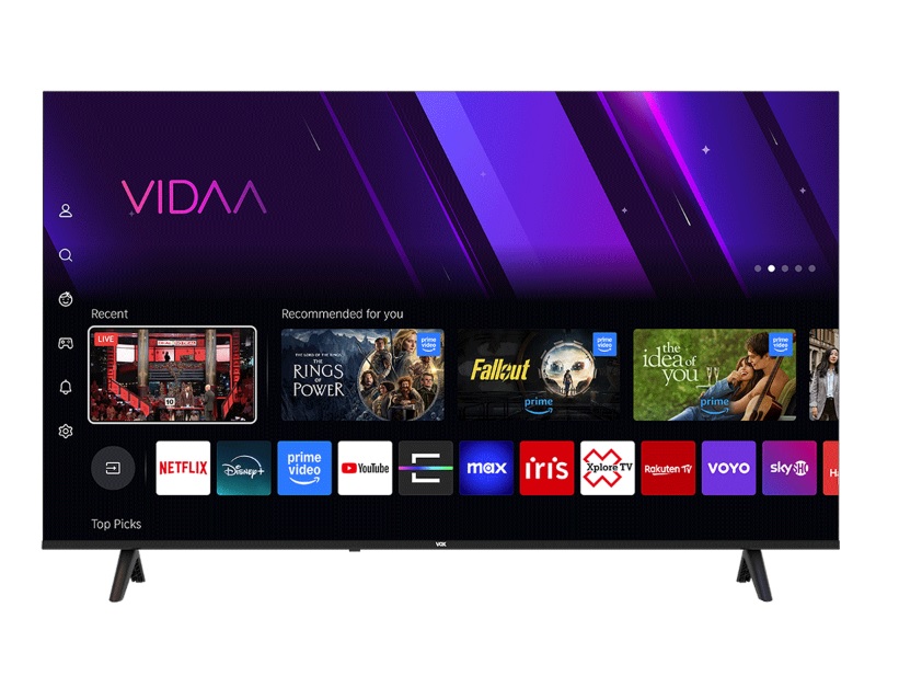 55VYU684 55" VOX 4K 60Hz UHD SMART TV VIDAA OS AIR PLAY