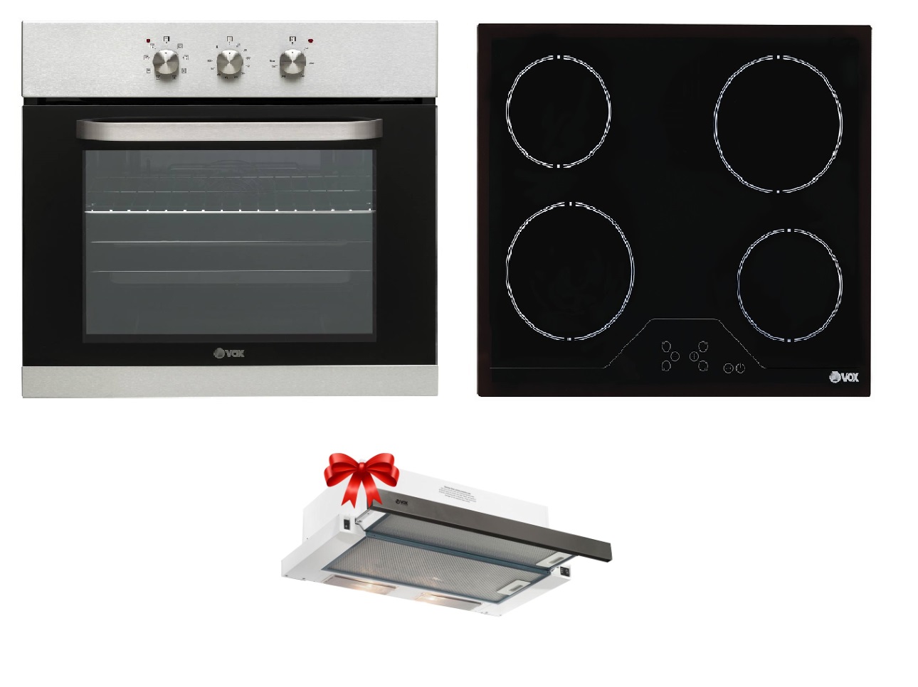Vox set EBB2110IXXL ug.pec + EBC400DB ug.pl + #gratis napa
