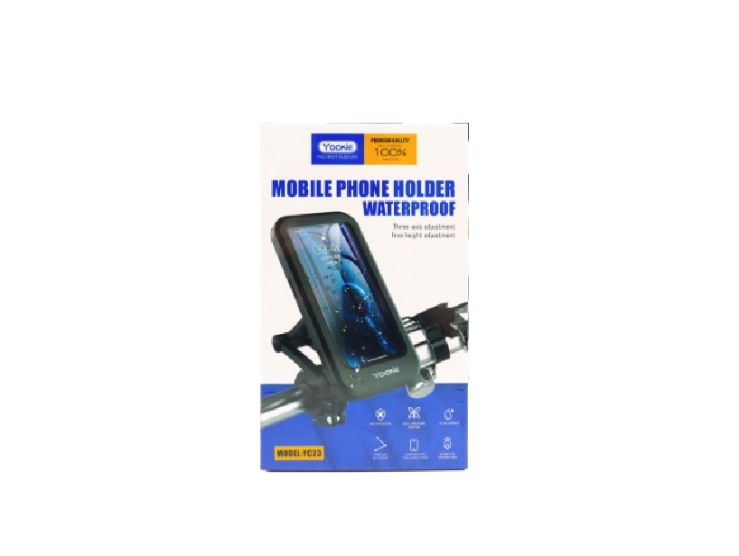 VODOOTPORNI DRZAC ZA MOBITEL YC23 BLACK YOOKIE
