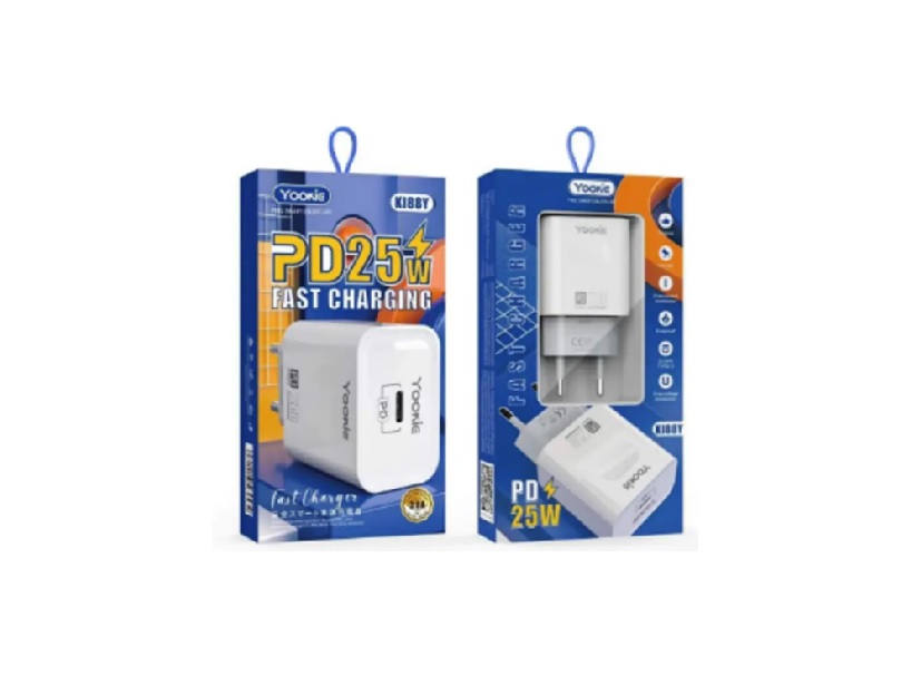 BRZI PUNJAC KI88Y 25W TYPE-C WHITE YOOKIE