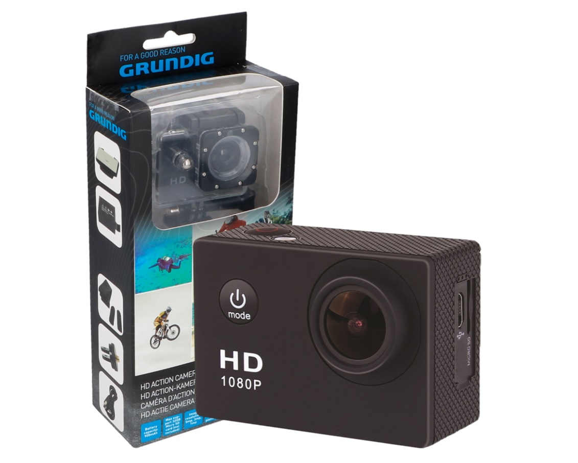 Akciona sportska kamera GRUNDIG FullHD MicroSD