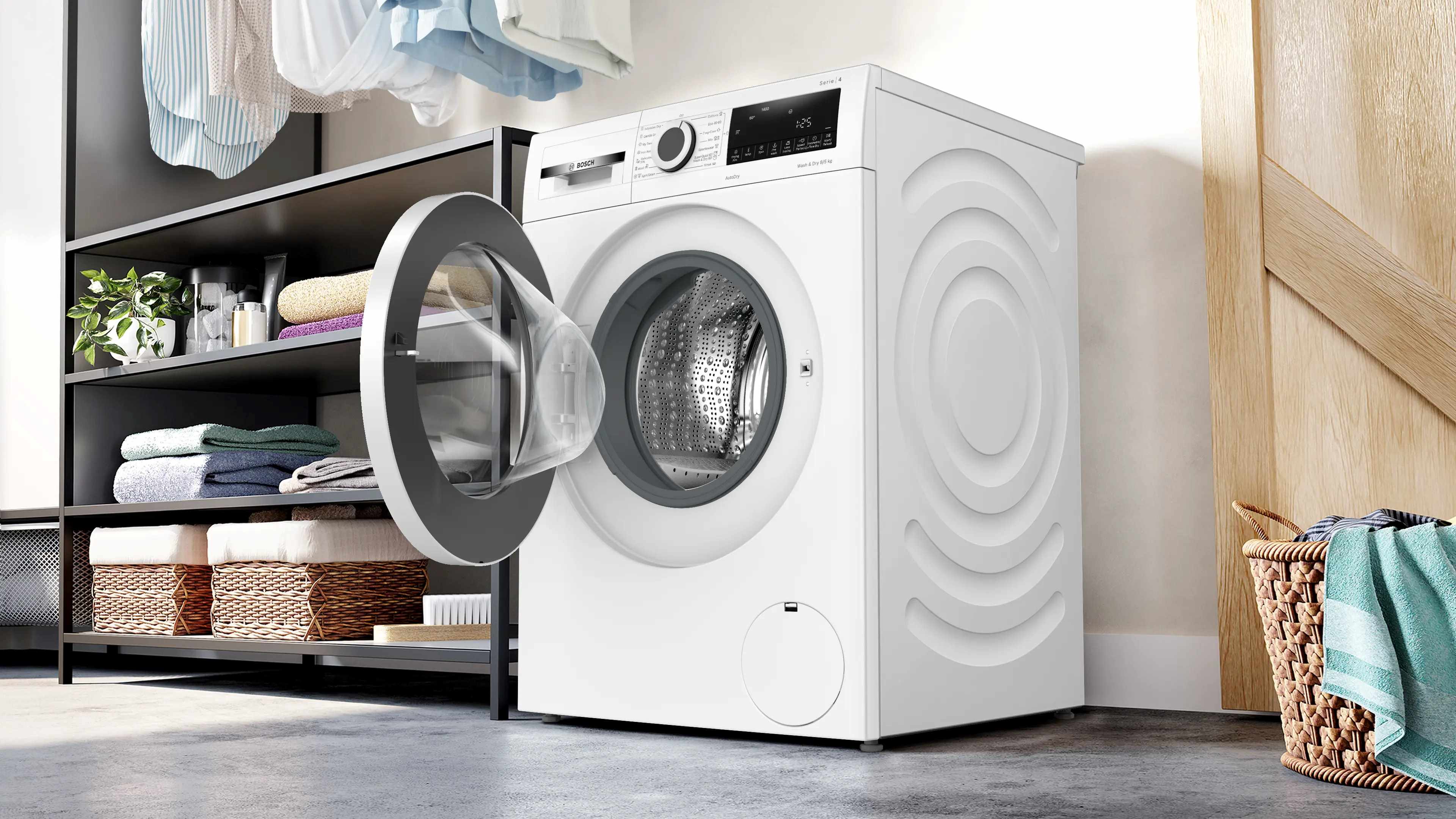 Bosch ma&scaron;ina za pranje i su&scaron;enje ve&scaron;a WNA13400BY, Serie 4 