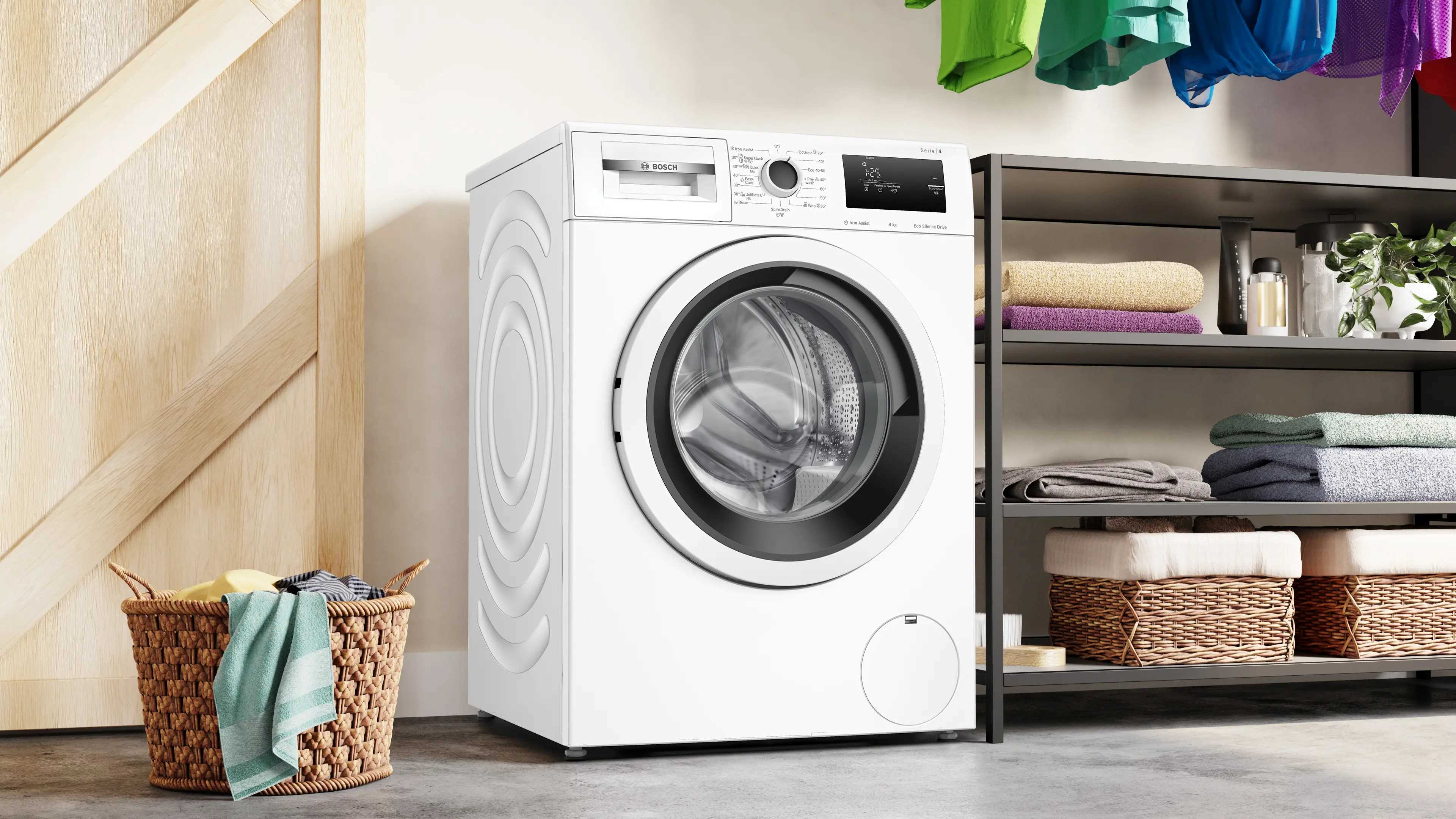 Bosch ma&scaron;ina za pranje ve&scaron;a WAN24066BY, Serie 4