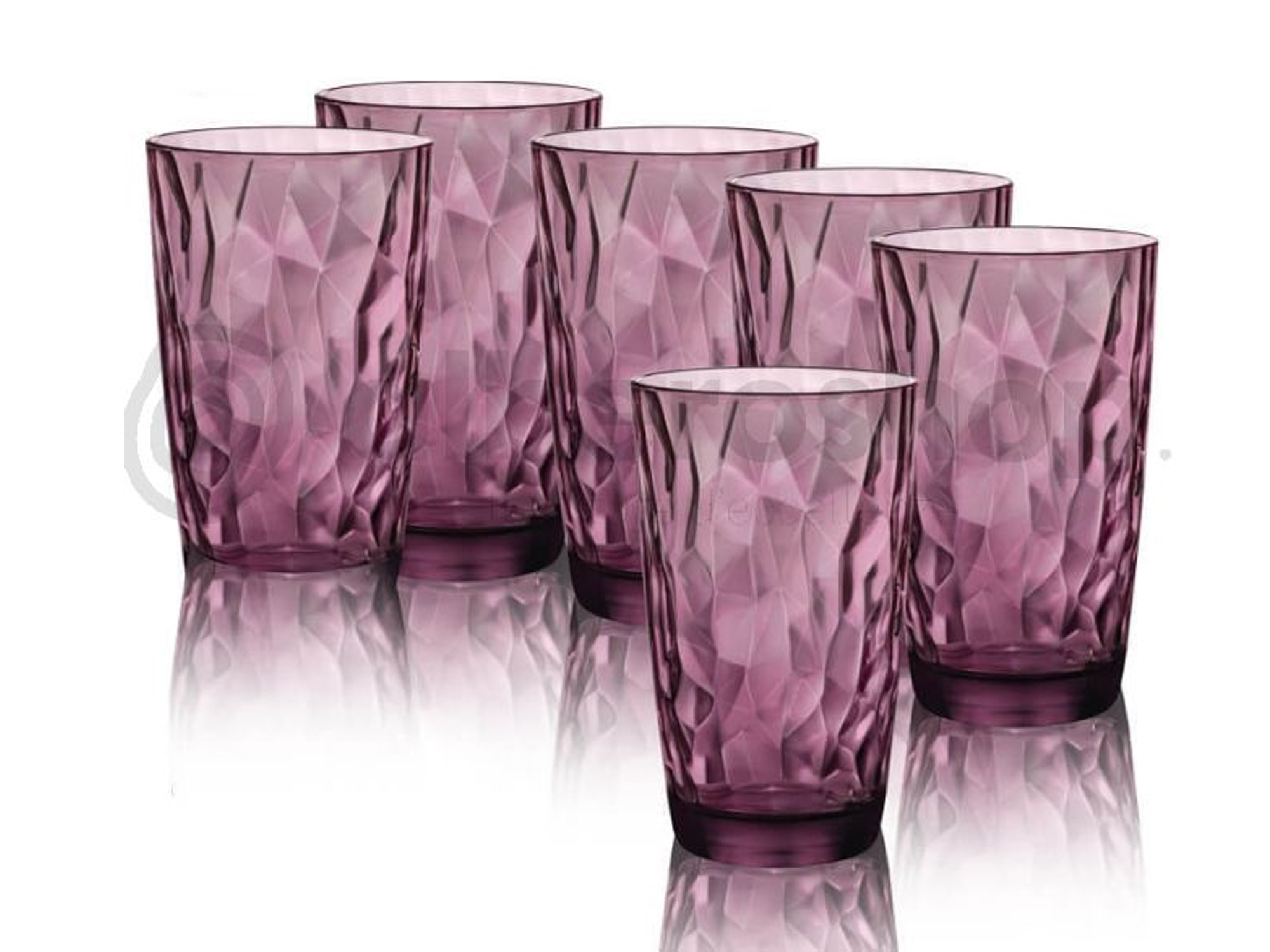 CASA 1 DIAMOND COOLER ROCK PURPLE BORMIOLI ROCCO