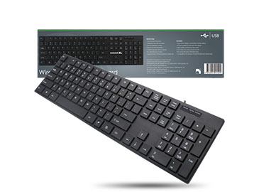 Connect XL tastatura Chocolate SLIM CXL-K300