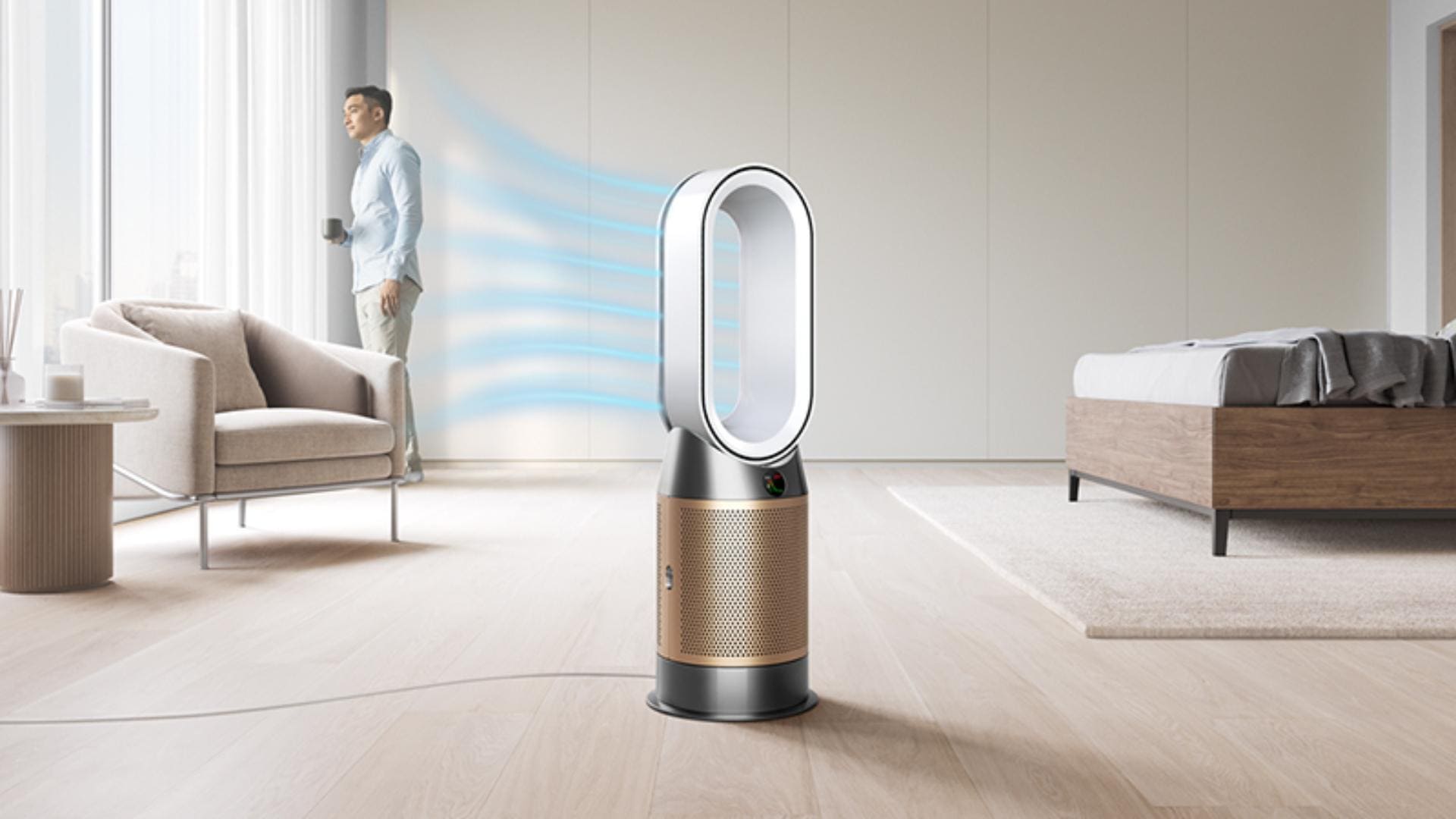 Dyson prociscivac zraka, grije i hladi Pure Hot & Cool Formaldahyde HP09 White_Gold #dyakc