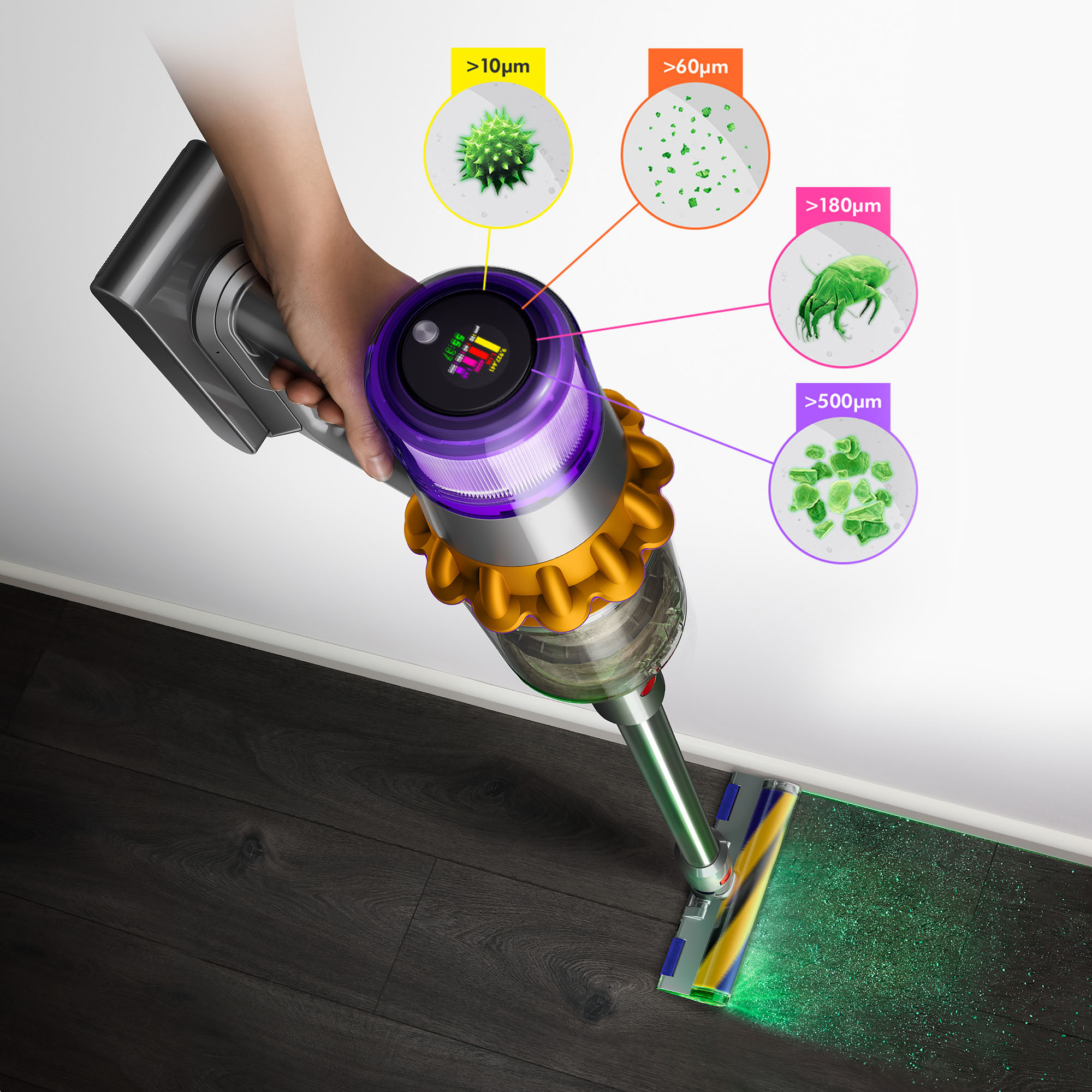 Dyson štapni usisivač V15 Detect Fluffy